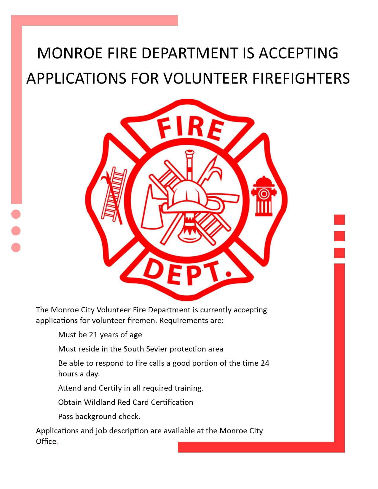 UNLEASHING THE POWER OF FIREFIGHTERS: THE MONROE FIRE WIRE