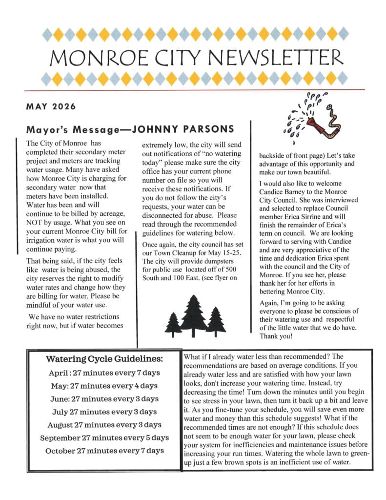 5 1 2026 newletter page 1