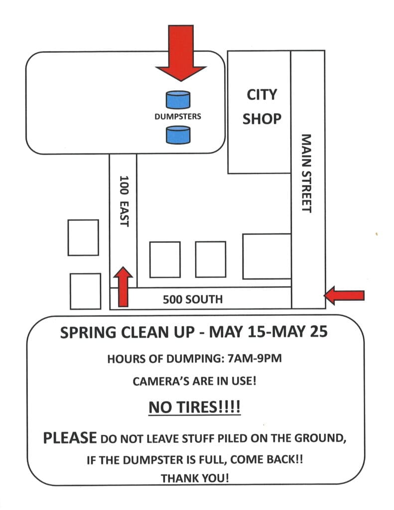 clean up location map