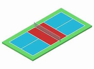 pickleball court
